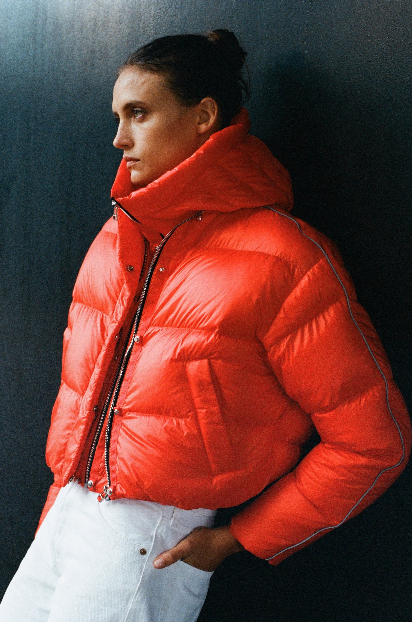 EOS (3-in-1) cropped down jacket