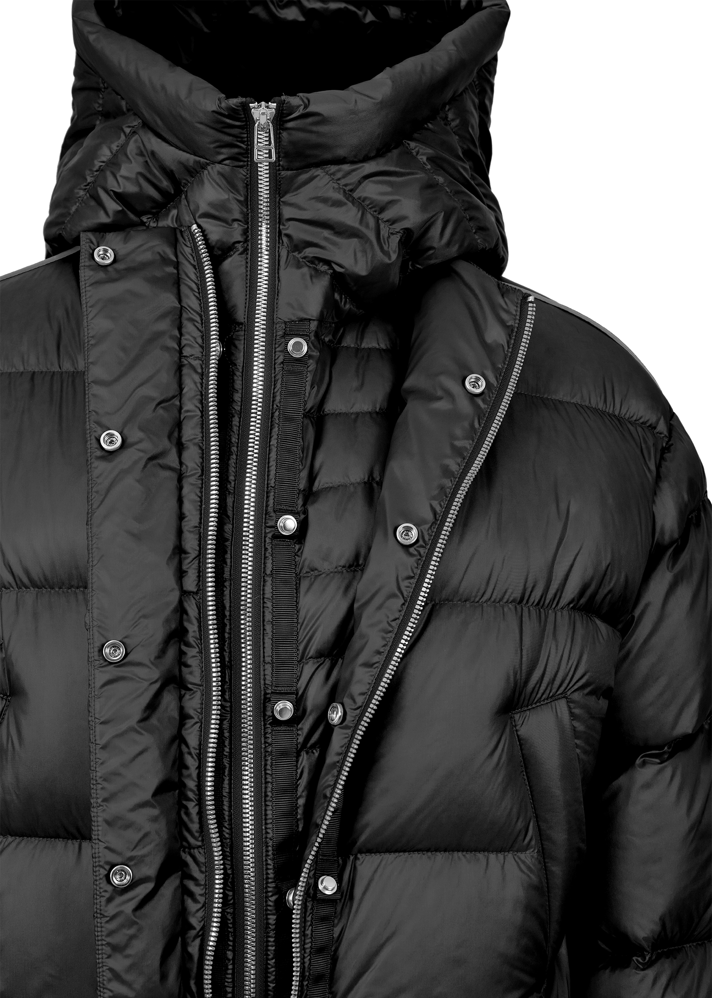 EOS (3-in-1) cropped down jacket