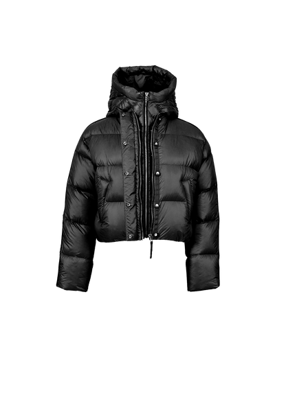 EOS (3-in-1) cropped down jacket