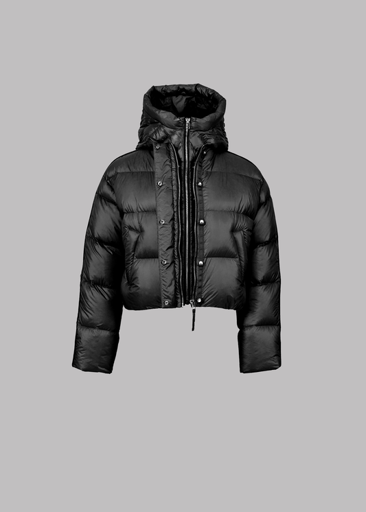 EOS (3-in-1) cropped down jacket