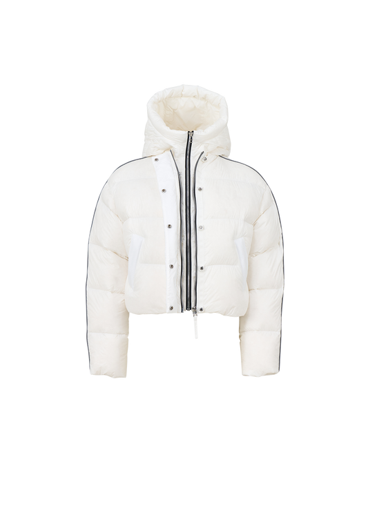 EOS (3-in-1) cropped down jacket