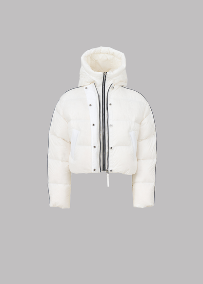 EOS (3-in-1) cropped down jacket
